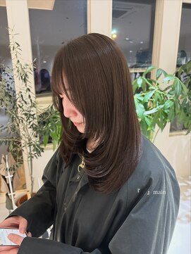 メイン(『　　』main) オリーブグレージュ