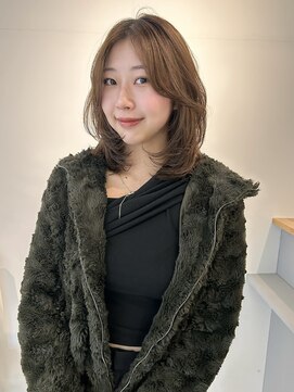 フェブミエル(fev miel) 【fev_rica】海外風レイヤーカット