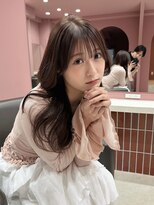 ボタン コロン 表参道 原宿(VOTAN COLON) ハッシュカット/韓国レイヤー/顔まわり/ブラウン/ベージュ/前髪