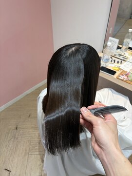アヴァンス なかもず店(AVANCE.) 暑くなる季節ほど髪質改善ストレート