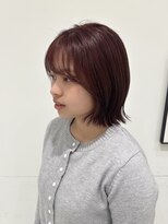 ハイブ 金沢(Hive)&nbsp;20代ブリーチ無しダブルカラーピンクカラー