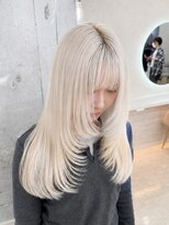 ルル 大宮駅東口(LULU)&nbsp;【ブリーチ　ブロンド×レイヤーカット】