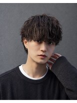メンズリュール 心斎橋(Men's Lueur.) サーフカール ツイストスパイラル ツイスパ ラウンドマッシュ