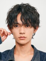 フィフス 大分(fifth)&nbsp;大分スパイラルパーマメンズカットラウンドマッシュツーブロック