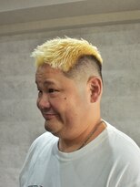 バーバーハウス ラヴィ 阿佐ヶ谷店(Barber House Lavie)&nbsp;ハイフェード×ブリーチ