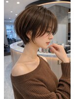 ロンドブルーム 天神大名店(Lond Bloom) イメチェンショート外ハネボブ美髪似合わせカットダークアッシュ