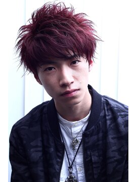 ヘアーメイク ニューヨーク 千駄木店(Hair Make NEWYORK) NEWYORK 千駄木*赤髪ニュアンスショート