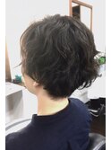 ダークカラー×大人クールウェーブ