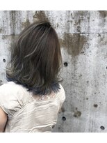 アンルーク ヘア(+1 unluke hair) [+1unluke]inner Blue×balayage×highlight