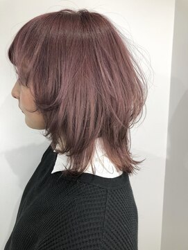 ネイヴィル(navile) ブリーチで作るピンクアッシュ×ウルフ