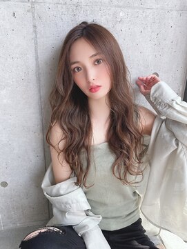 ジーナ 渋谷駅前(Zina) 【Zina　渋谷】イメチェン毛先パーマ耳かけ×フォギーベージュ