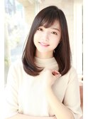 《lien.自由が丘》大人可愛い20代.30代.40代小顔前髪ミディ