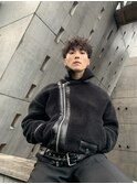 動きが決めて！スパイラルアンニュイツーブロックマッシュ