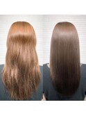 美髪カラーヘアエステ　髪質改善