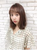 【クラン 相川】ゆるふわミディ×ココアベージュ