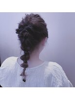モードケイズ 尼崎店(MODE K's) 編み上げヘアーアレンジ