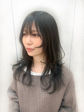 ヴェイン 渋谷(vain) 【vain#☆】顔まわり可愛いロングウルフ