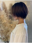 丸みショート