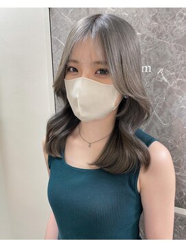 エースハバナ 渋谷(1 HAVANA) ヌーディーカラー/サラツヤロング/ふんわりミディアム/小顔ヘア