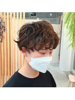 アクセヘアー 町田(acce hair)&nbsp;ショートヘアのトレンドパーマスタイル