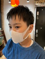 マーブルヘアー(Marble hair)&nbsp;キッズ２ブロックショートカット