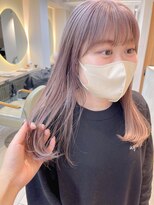 テトラ バイ ネオリーブ 横浜西口店(tetra by neolive)&nbsp;☆ハイトーンが可愛いピンクアッシュ