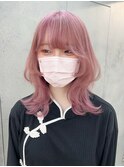 ペールピンク ミディアムレイヤー ヨシンモリ