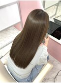 赤み抑えた大人透明感カラー♪