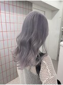 斜めバング/グレージュカラー/デザインカラー/渋谷/渋谷駅