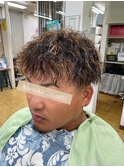 ツイストスパイラルパーマ ミックス