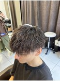 ツイスト強めツイストスパイラルパーマ メンズパーマ マッシュ