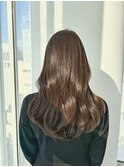 くすみグレージュ / くびれヘア