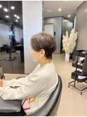 40代50代小顔似合わせカットくびレイヤーエモージュ大人可愛い
