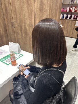 アヴァンス セブンパーク天美 松原店(AVANCE.) うる艶ボブ☆イルミナカラー