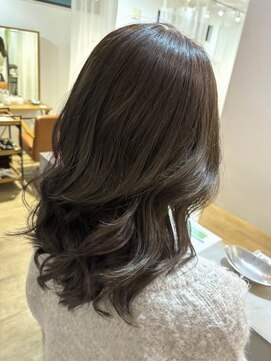 アーブル ヘアーアンドメイク(ARBRE) カーキ髪質改善トリートメントレイヤーカット