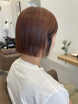カナン(canan) 切りっぱなしミニボブ