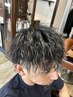 【メンズ人気No１】カット＋ツイストorツイストスパイラルパーマ⇒￥9900