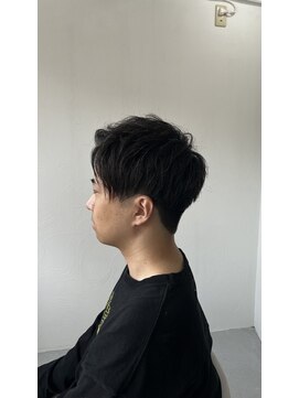 メンズカット バイ ソイクフ(メンズカット by SOY-KUFU) MEN'S HAIRダークアッシュベリーショート
