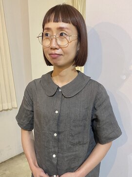 ヘアーアイストゥーレ(HAIR ICI TRE) 20代30代40代小顔切りっぱなし大人ボブ担当吉澤