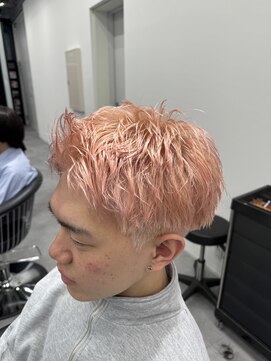 メンズ サロン ドット トウキョウ 町田店(men's salon dot. tokyo) ピンクスパイキーショート