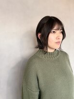 テラスプラス(テラス+)&nbsp;ミディアムボブ　スモークベージュ