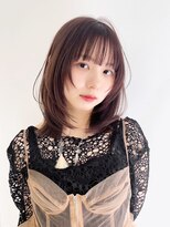 アイティー バイ アルバム 中野店(IT by ALBUM)&nbsp;秋色ウルフレイヤーロング透明感カラーピンクヘアー_ba532971