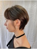 丸みショート