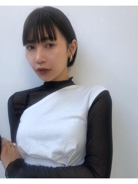 バロンフェム(baLon.fem) ぷつっと大人ミニボブ【Stylist ai honda】