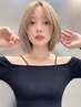 【女性も男性も可】　全体カット+シャンプーブロー　￥4500
