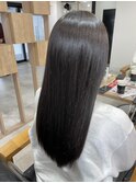 黒髪ロング艶髪♪髪質改善トリートメント♪