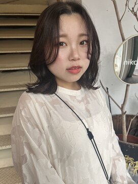 キートス 高知店(kiitos) 顔周りくびれヘアー