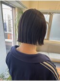 切りっぱなしボブ