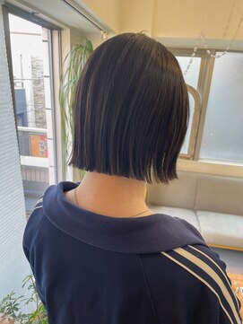 サンチャサロン(sancha salon) 切りっぱなしボブ