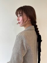 ユーフォリア 青山(Euphoria) 20代30代髪質改善カラーミルクティアッシュ韓国ヘア